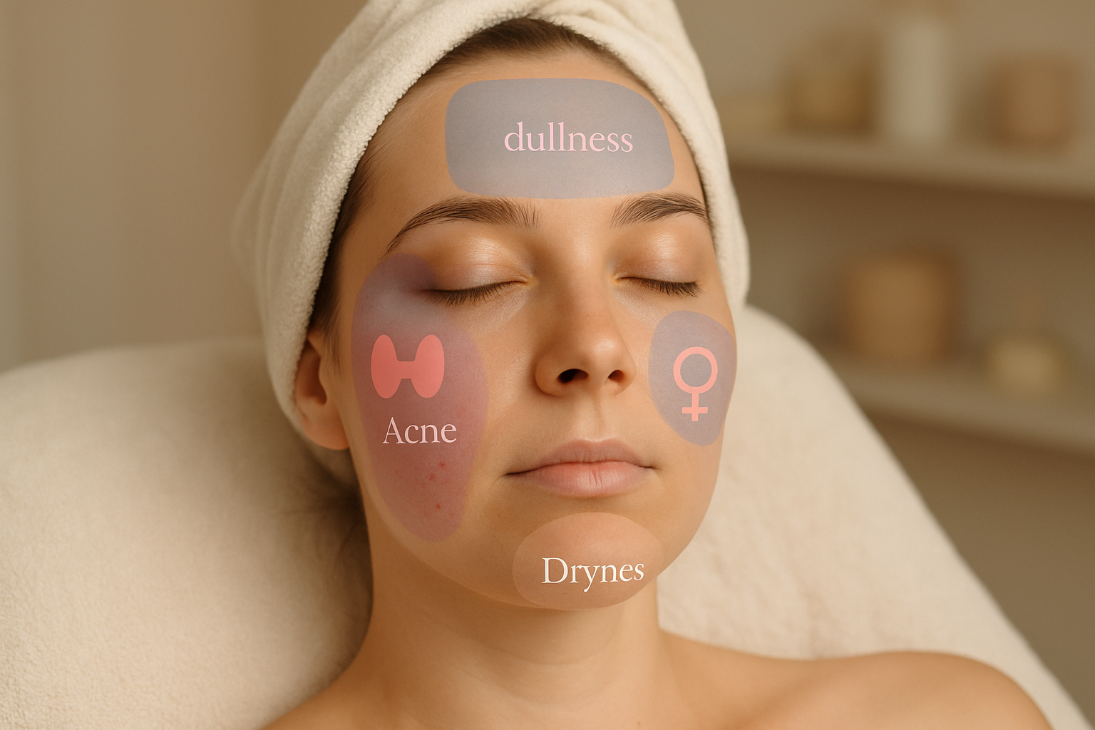 hormonal imbalance skin conditions acne dryness