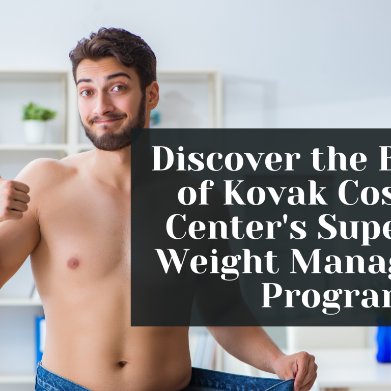 discover the benefits of kovak cosmetic centers supervised weight management program